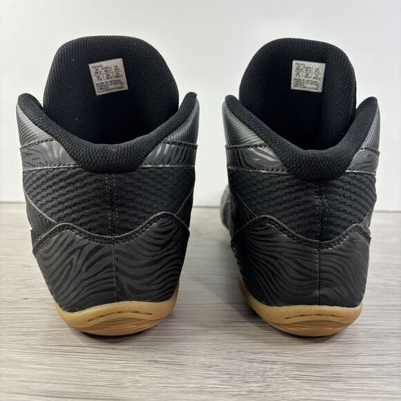 Asics Matflex 7 Men's Size 8.5 Wrestling Shoes, Black/White, athletic, training - Picture 3 of 12